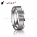 Simple Mens Black Tungsten Wedding Bands